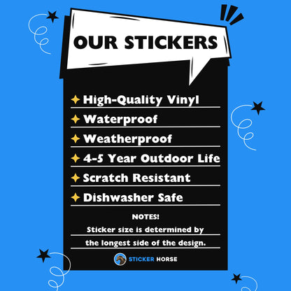 Have The Day You Deserve Sticker, Funny Skeleton Sticker, Halloween Sticker, Waterproof Vinyl Sticker