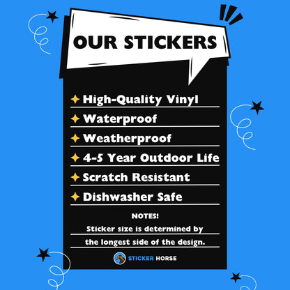 Serious Goose Sticker, Funny Sticker, Waterproof Vinyl Decal, Business Goose Sticker