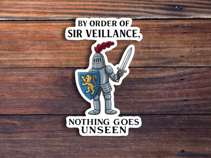 Sir Veillance Sticker