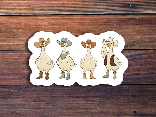Western Goose Sticker