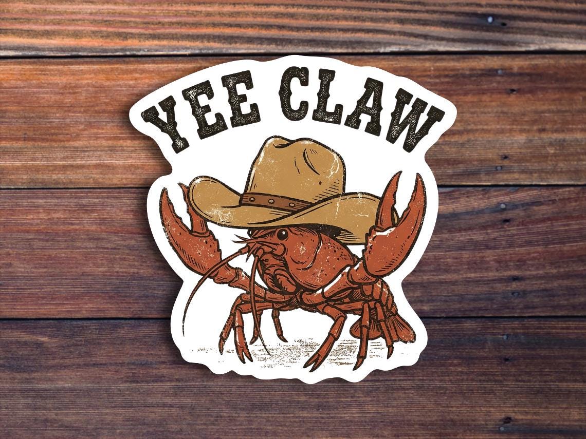 Yee Claw Sticker
