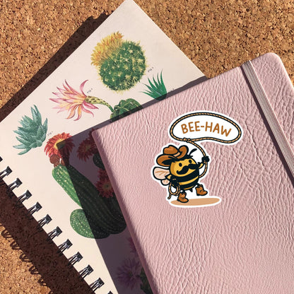 Bee-Haw Sticker