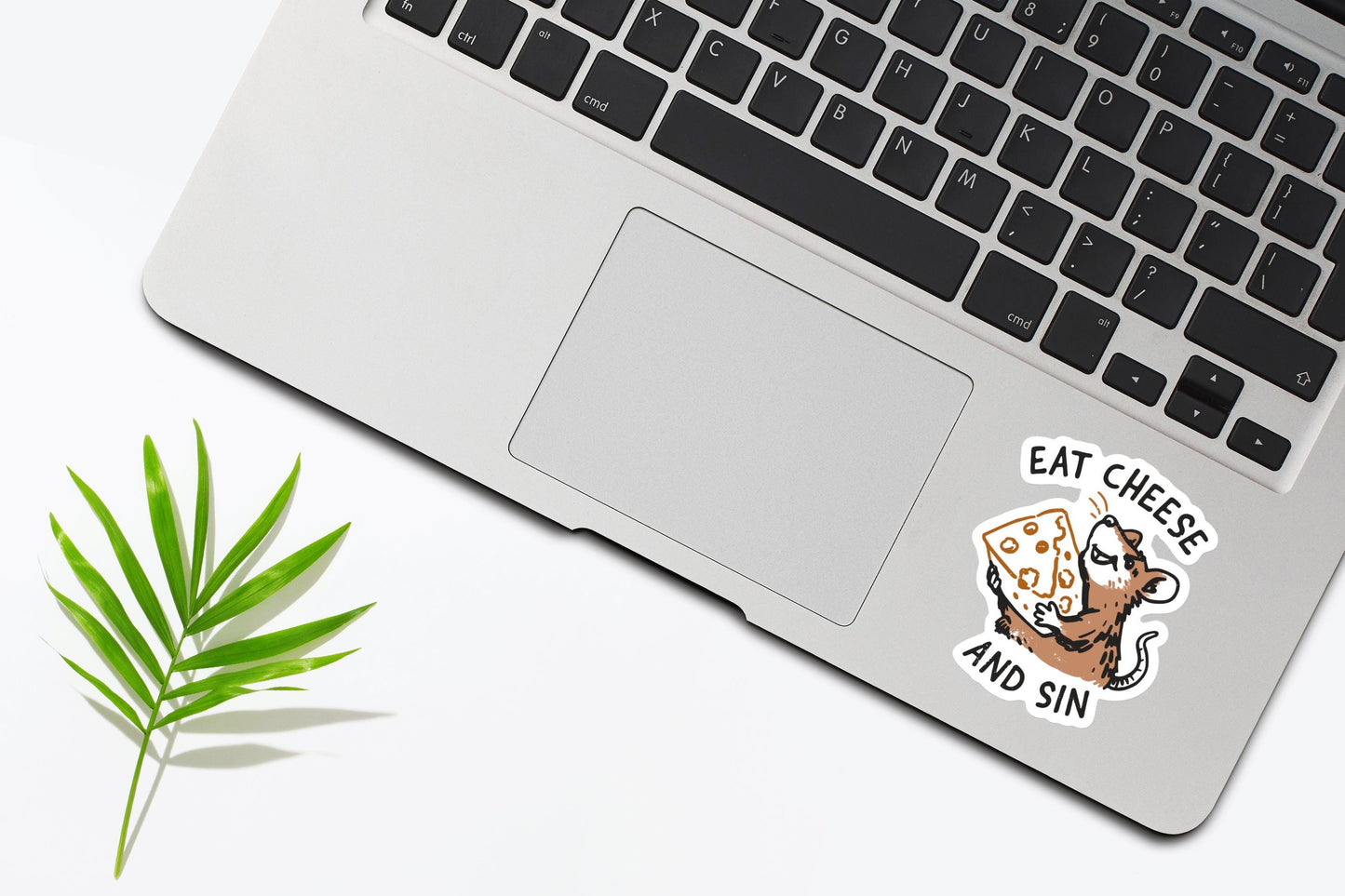 Eat Cheese And Sin Sticker
