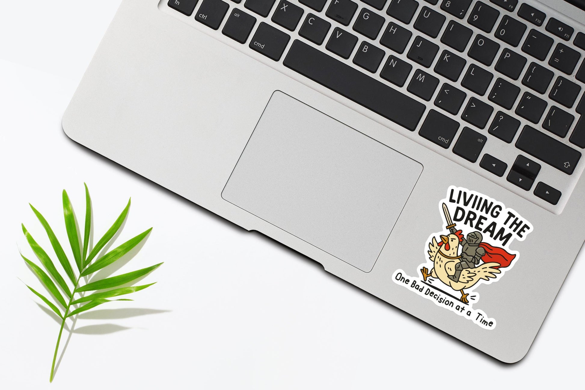 Living The Dream Knight Sticker