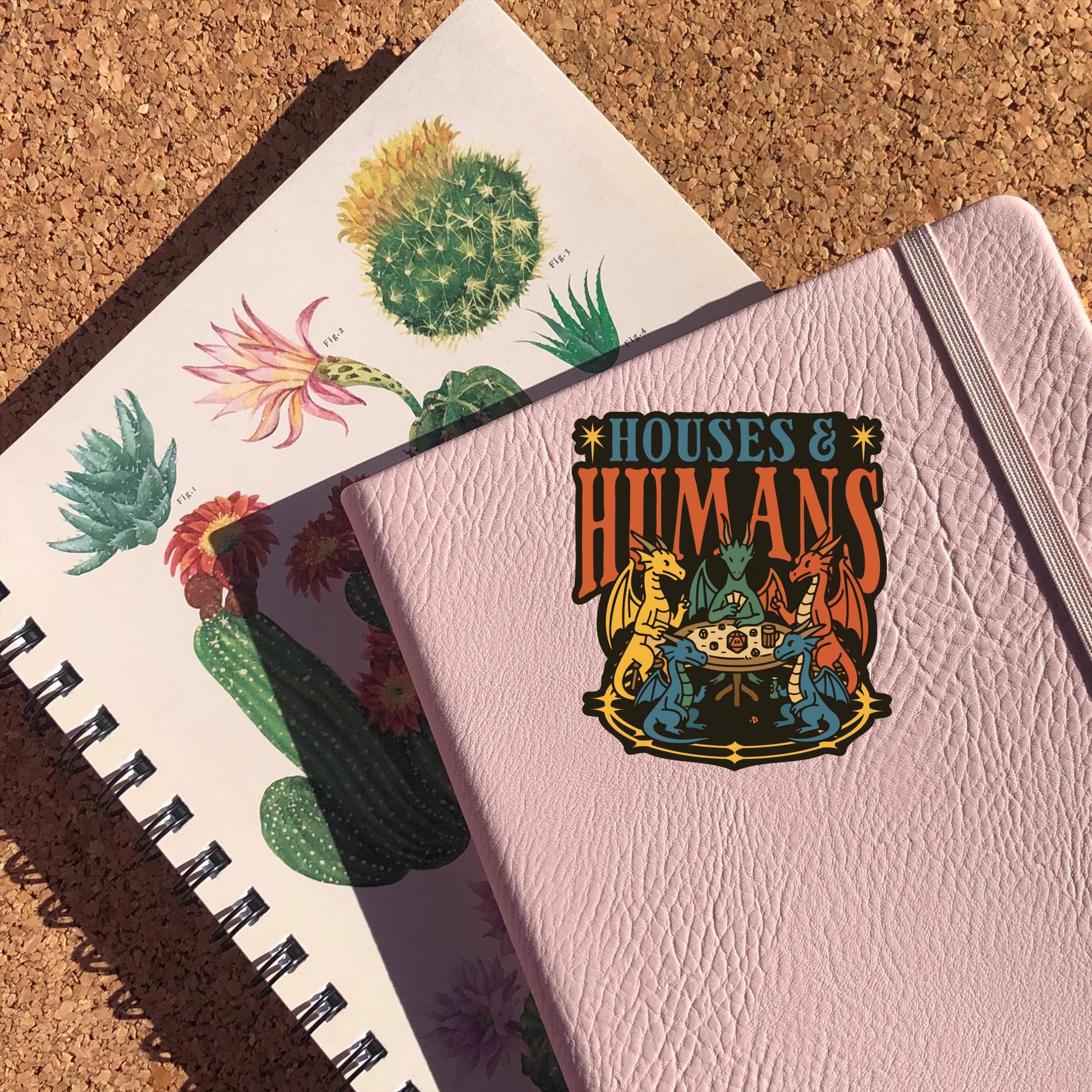 Houses & Humans Sticker
