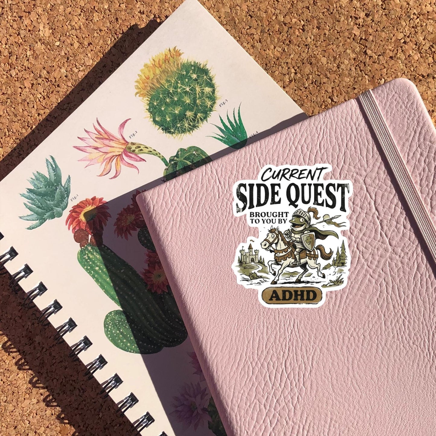 Current Side Quest Brought To You By ADHD Sticker