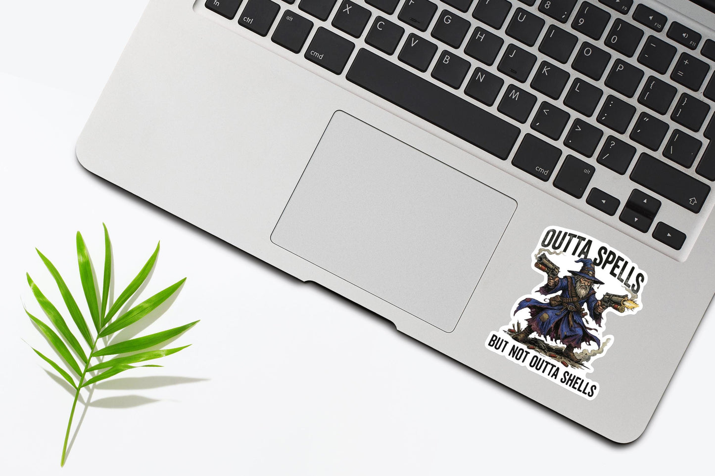 Outta Spells But Not Outta Shells Sticker