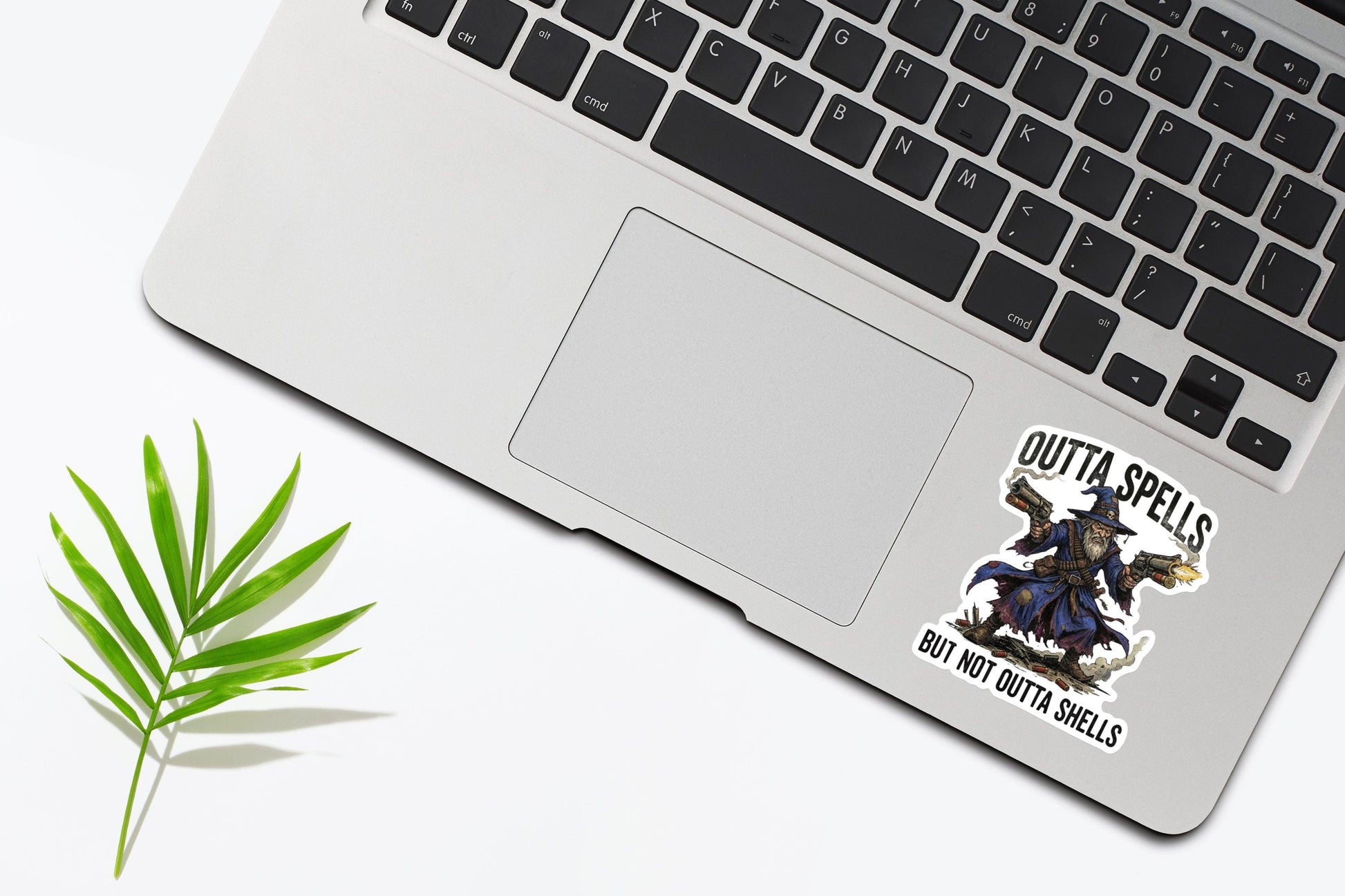 Outta Spells But Not Outta Shells Sticker