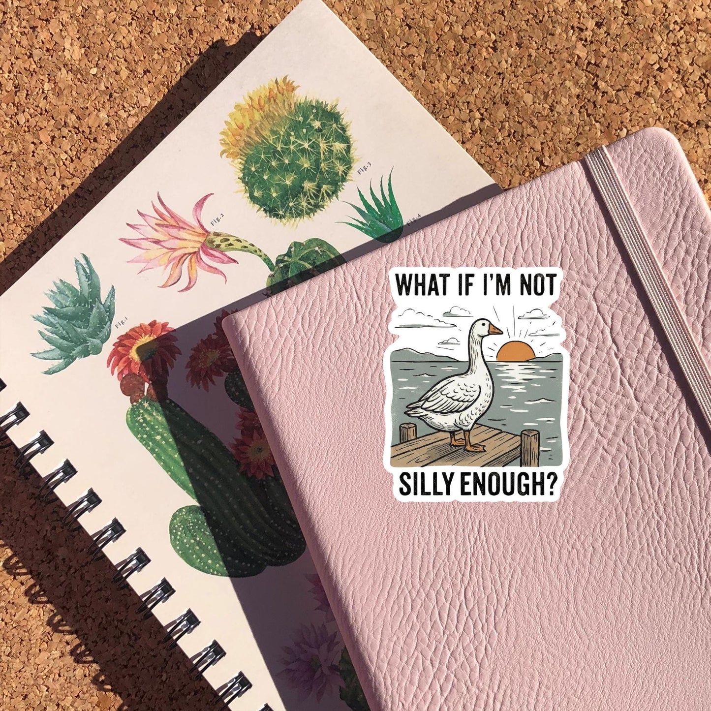 What If I'm Not Silly Enough Sticker