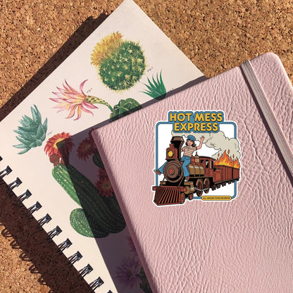Hot Mess Express Sticker