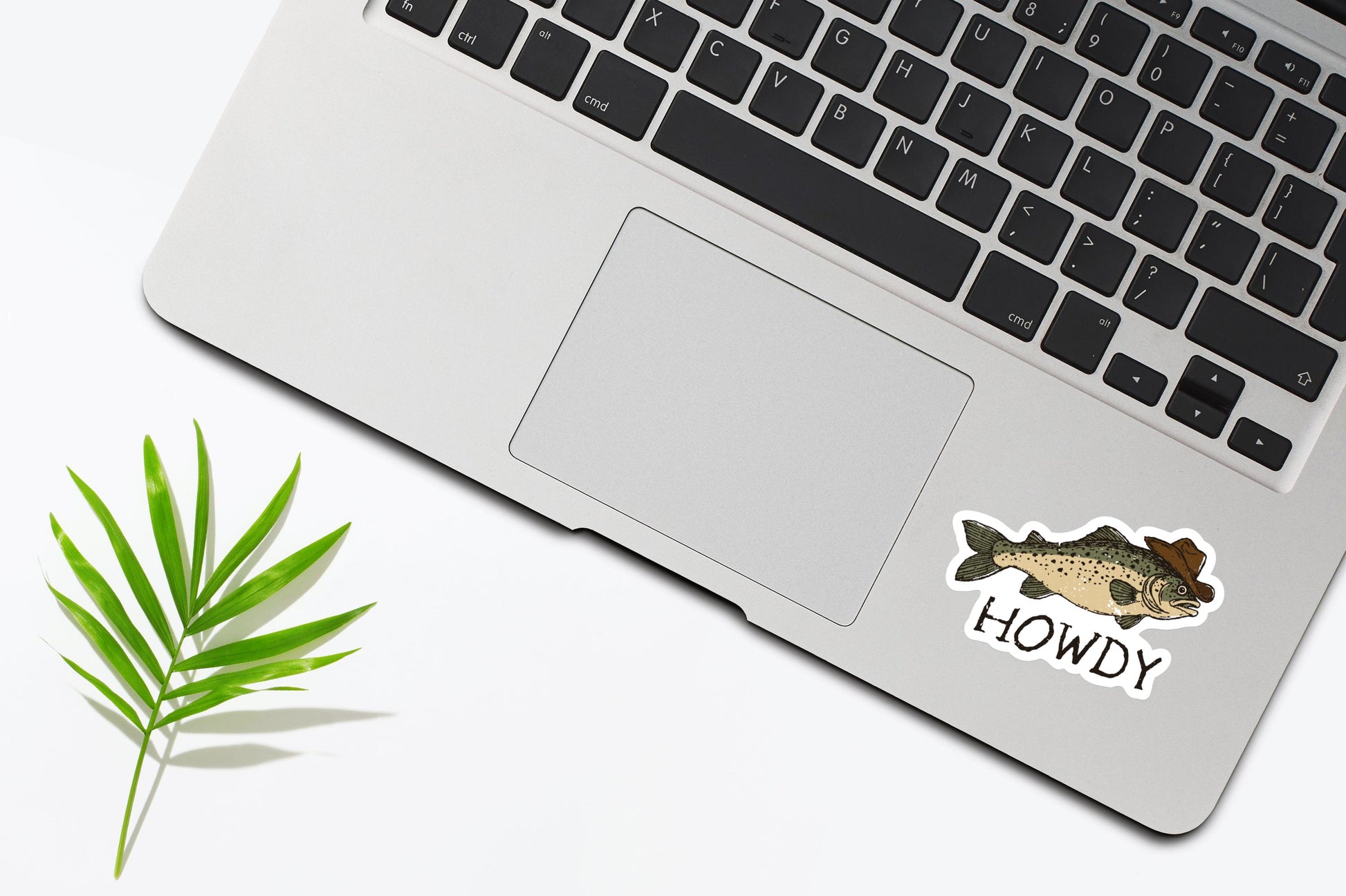 Howdy Fish Sticker