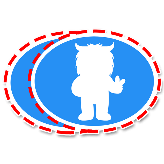 Custom Circle/Oval Stickers