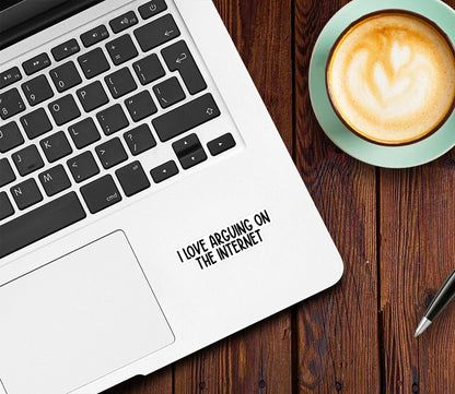 I Love Arguing On The Internet Sticker