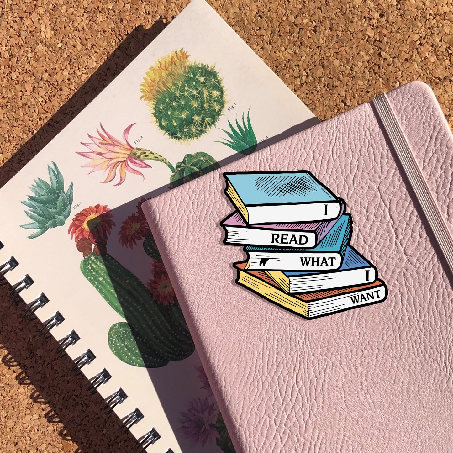 I Read What I Want Sticker